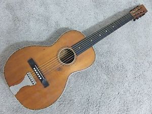 Vintage 1900s Regal Washburn Lyon & Healy Parlor Acoustic Guitar Project High Ac