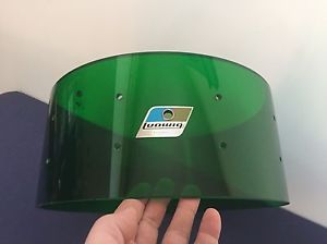 1976 Ludwig Green Vistalite 6.5x14 Snare Drum Excellent! No Cracks Best Offer!