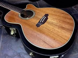 NEW Takamine EF508KC NEX Legacy All Koa Acoustic-Electric Guitar & HARD CASE