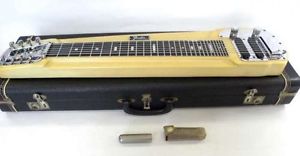 Very Rare! Fender DLX-8 8strings Steel Guitar w/Hardcase