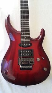 Samick Artist Endorsement Series 29 fret Electric Guitar Cherry Burst Wood Grain