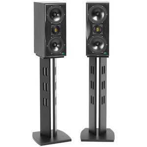 Unity Audio The Boulder MKII (PAIR) With Skyline High-Rise Speaker Stands