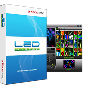 Blizzard Lighting ARKAOS LED MASTER pixel mapping software Kling-Net MAKE OFFER