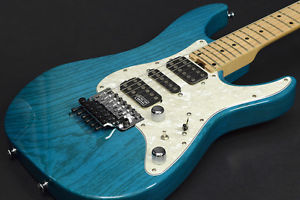 SCHECTER: Electric Guitar EX-V-24-STD-FRT Maple/Indigo Ligt Blue USED