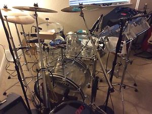 Vintage Vistalite Ludwig Drum Set