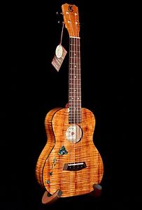 KANILEA KANILE'A ISL-T ABALONE ISLAND PREMIUM KOA TENOR UKULELE WITH CASE