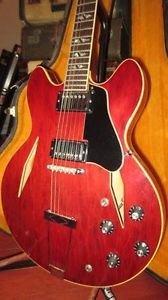 Vintage 1967 Gibson Trini Lopez Semi-Hollow Electric Guitar w/ Original Case 335