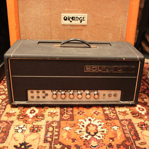 Vintage 1972 Sound City 120 Mark 4 Custom Built Valve Amplifier SERVICED