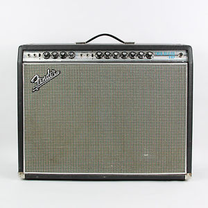 Vintage 1967 Fender Twin Reverb Silverface Drip Edge!