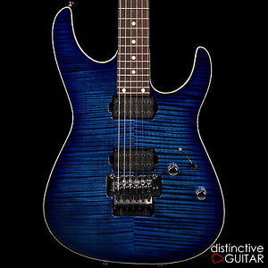 NEW TOM ANDERSON ANGEL ELECTRIC GUITAR QUILT MAPLE TOP DEEP OCEAN BLUE FINISH