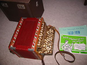 TOP Schweizer Oergeli Knopfakkordeon Original Bärner Örgeli "Stalder" accordion