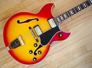 1968 Gibson Barney Kessel Custom Vintage Archtop Electric Guitar Sunburst w/ohc