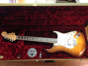 Fender Stratocaster Select Flame Top Rosewood Channeled Fretboard