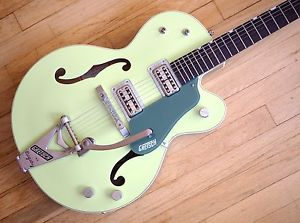 2004 Gretsch Anniversary 6118T Electric Guitar Smoke Green TV Jones w/ ohsc