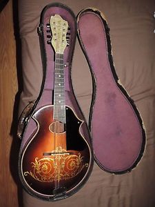 Vintage 1930's Kay Kraft Mandolin with original case