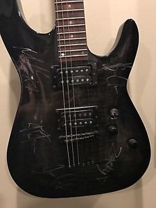 Avenged Sevenfold Autographed Guitar With The Band & The Rev's Signature A7X