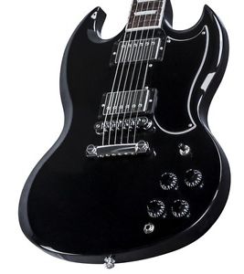 Gibson USA SG Standard 2017 T Ebony Black E-Guitar