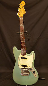 1965 - 1966 Vintage Fender Mustang Daphne Blue  100% Original