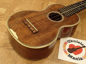 1920's Vintage Martin 3K Curly Koa Soprano Ukulele #1801