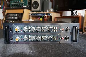 Vintage Neve 1095 Mic Line Preamps w/ Vintage King Rack - Recapped 1081 31105
