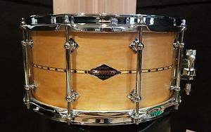 Craviotto Custom Shop Maple Solid Shell Hybrid Bearing Edges 14x7