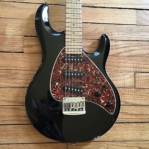 Ernie Ball Music Man Silhouette rare 1990's hardtail birdseye maple neck
