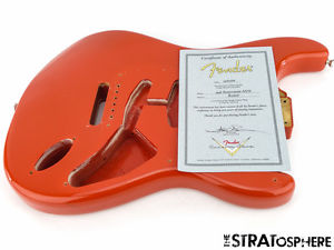 Fender USA Custom Shop '56 NOS Stratocaster BODY Vintage Nitro Fiesta Red
