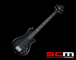 HAGSTROM BELUGA III ACTIVE ELECTRIC BASS GUITAR COSMIC BLACK NEW! FREE SHIPPING!