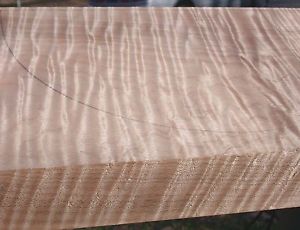 Vintage Eastern Maple "Beauty of the Burst*" LP Guitar RIBBON FLAME BILLET (024)