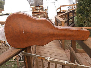 ORIGINAL LATE 1950 GIBSON BROWN HARDSHELL CASE FITS ES-330, ES-335, ES-345, 225