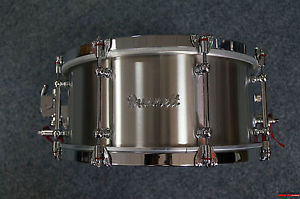 Dunnett Stainless Steel Snaredrum  -  14x6,5"