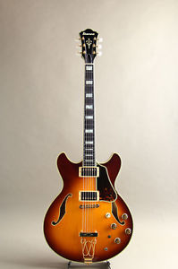 Ibanez ASF180-AV "MIJ", Excellent condition hollow body guitar w/Hard shell case