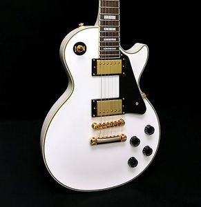 Epiphone Les Paul Custom Pro Electric Guitar - Alpine White