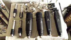 8 Oktava Microphones With Accessories - MK-012 MK 219 MK 319 Mint Condition