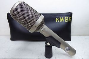 NEUMANN  KM86I ORIGINAL CLASSIC VINTAGE MULTI PATTERN CONDENSER MICROPHONE LQQK!