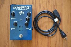 SIB Echodrive Analog Tube Delay Guitar Effects Pedal - Sparkle Blue 2x MN3005