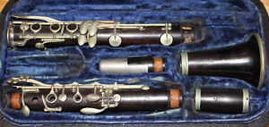 Vintage 1953 Buffet Crampon Clarinet Made In Paris w/Original Buffet Case