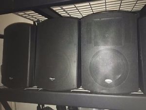 4 X Klipsch CA-800T & 2 x CA-800TSW  60 Watt 70V/100v Outdoor Speakers