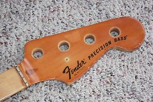 1977 1978 1979 1980 Fender Precision bass neck maple fretless