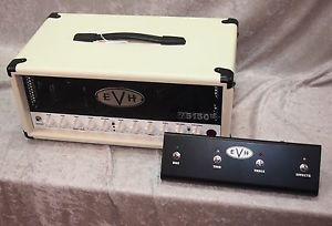 EVH 5150 III  50 watt all tube head in ivory finish w/ footswitch