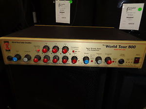 used David Eden World Tour Class The World Tour 800 Hybrid bass amplifier head