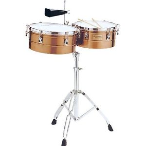 Tycoon Percussion TTI-1415AC - Timbales con finitura in rame anticato