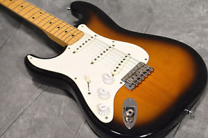 Used No Brand / Stratocaster Type Left Handed 3 Tone Sunburst from JAPAN EMS