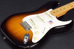 Used Fender / Eric Johnson Stratocaster Maple Fingerboard 2-Tone Sunburst
