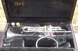 BACH SILVERPLATED SOLOIST TRUMPET MADE IN USA