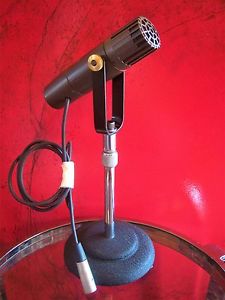 Vintage RARE 1950's RCA Type BK-5B ribbon microphone old antique w cable & yoke