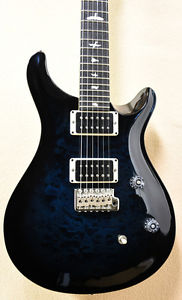 PRS CE24 Quilted Maple with Ebony Fretboard Blue Blackburst (Custom Color)