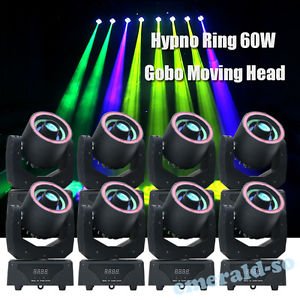 8 Units Hypno Ring 60W Gobo Moving Head LED RGB DMX DJ Disco Bar KTV