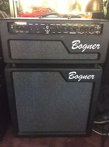 Bogner Alchemist 40W/20W Tube Guitar Amp Head & 2-12 cabinet 2002 Black & Gray