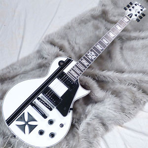 LTD IRON CROSS Snow White w/Black Stripes Free Shipping From Japan #A80